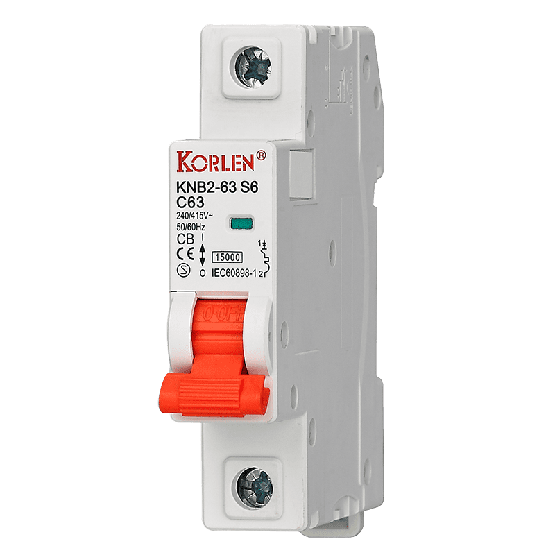 15KA High Performance MCB KNB2-63S6