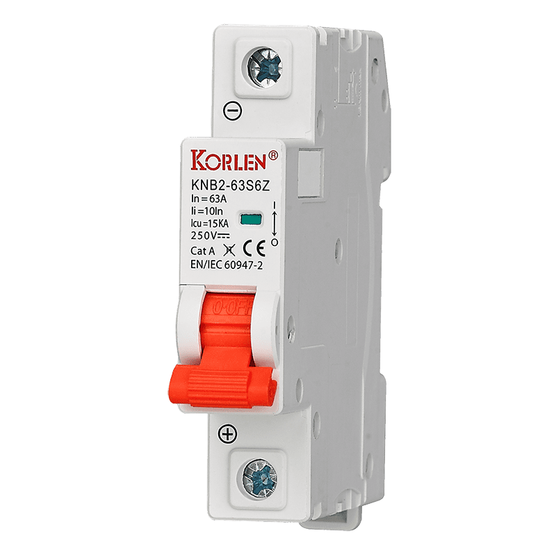 15KA Miniature Circuit Breaker PV DC Systems KNB2-63S6Z