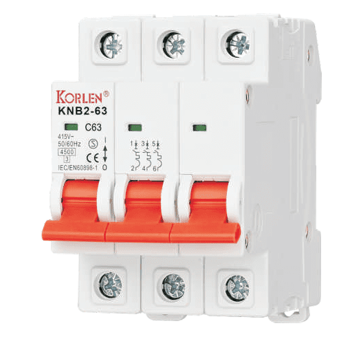 Factory Price Miniature Circuit Breaker KNB2-63S1
