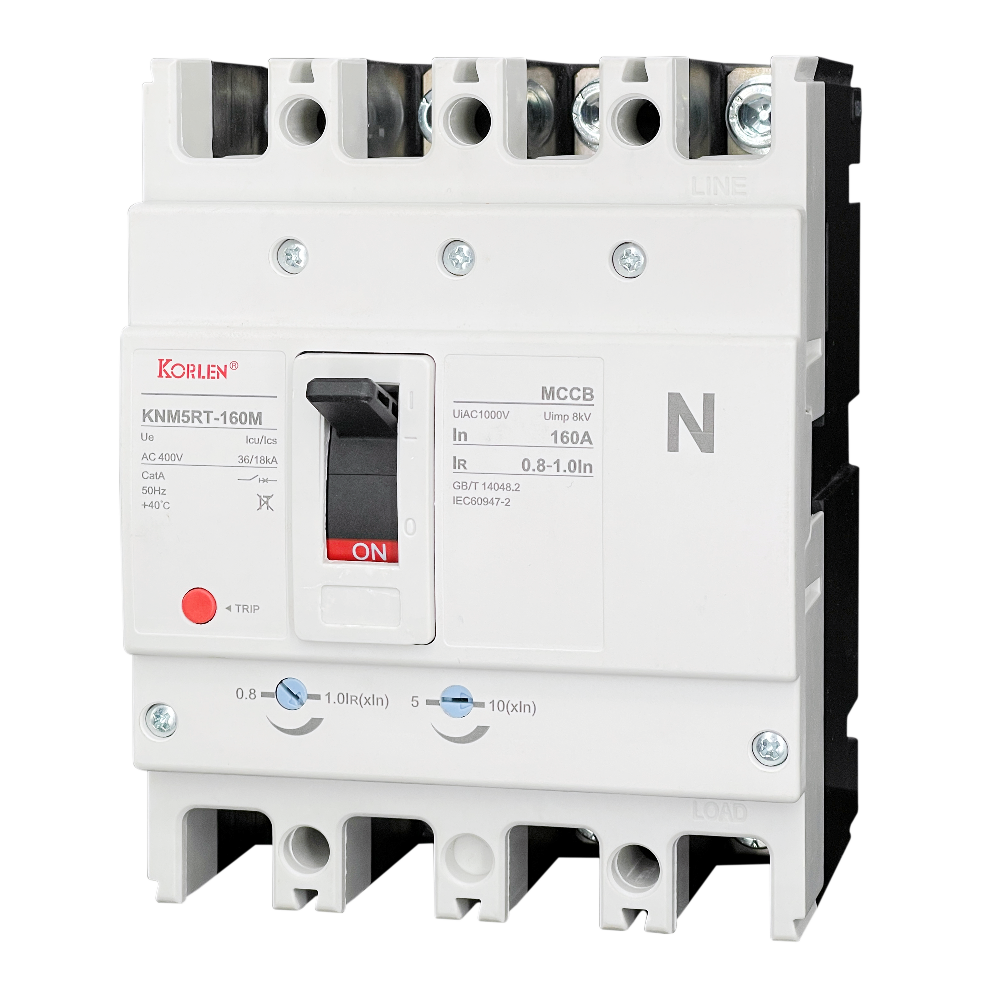 High Quality Compact MCCB Circuit Breaker KNM5
