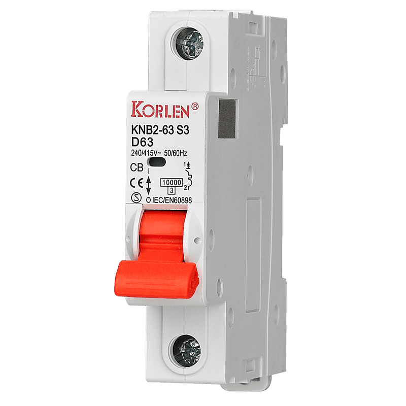 KNB2-63 S3 Miniature Circuit Breaker 10ka With CE, CB, Semko