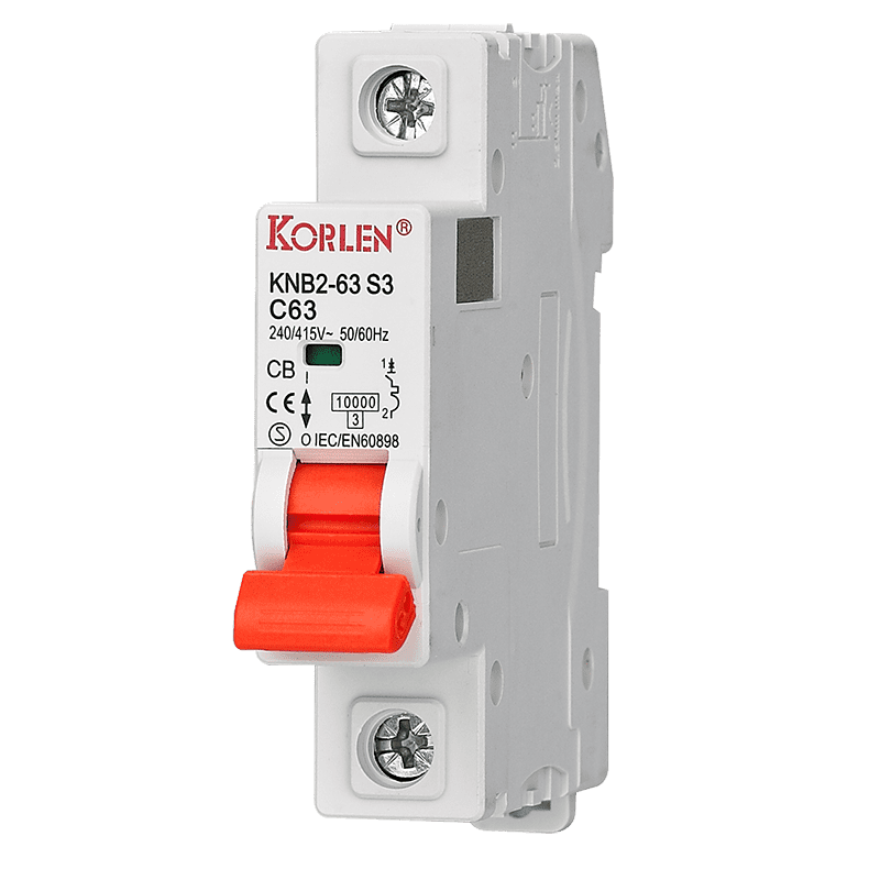 KNB2-63 S3 Miniature Circuit Breaker 10ka With CE, CB, Semko