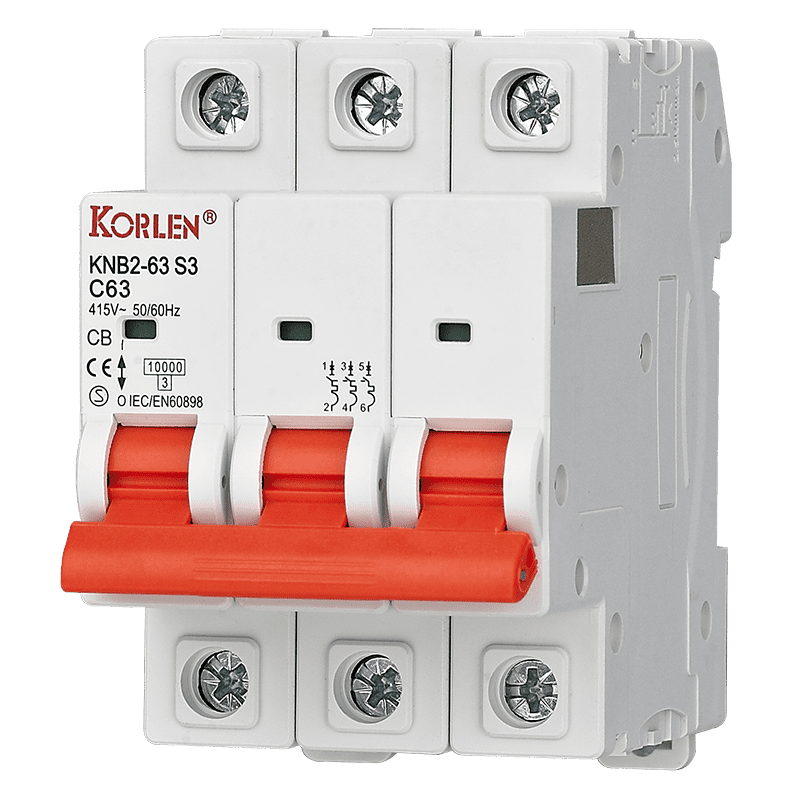 KNB2-63 S3 Miniature Circuit Breaker 10ka With CE, CB, Semko