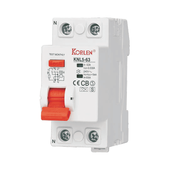 KNL5-63/63H Residual Current Circuit Breaker With 50/60Hz