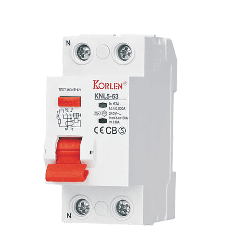 KNL5-63/63H Residual Current Circuit Breaker With Window