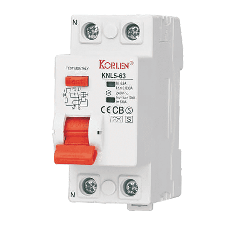 KNL5-63/63H Residual Current Circuit Breaker With Window