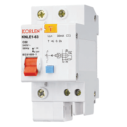 Low Voltage KNLE1-63P/100P Leakage Circuit Breaker